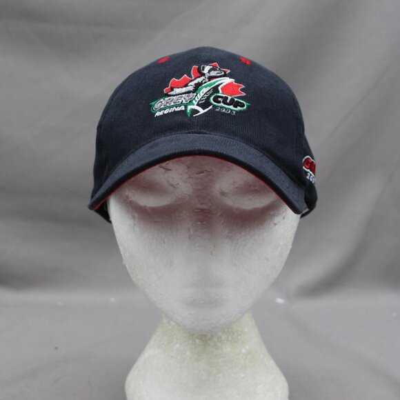Vintage CFL Hat - Grey Cup 2003 Official Logo - Adult Gripback - Picture 3 of 9